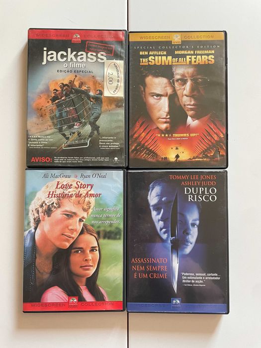 Lote 4 DVDs - Widescreen Collection