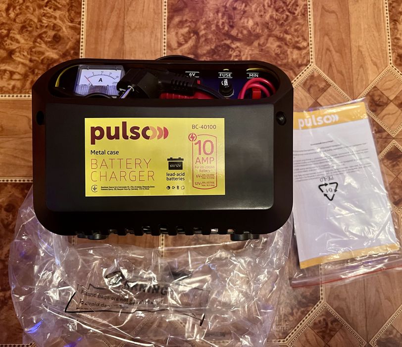 Зарядний пристрій PULSO BC-40100 6&12V