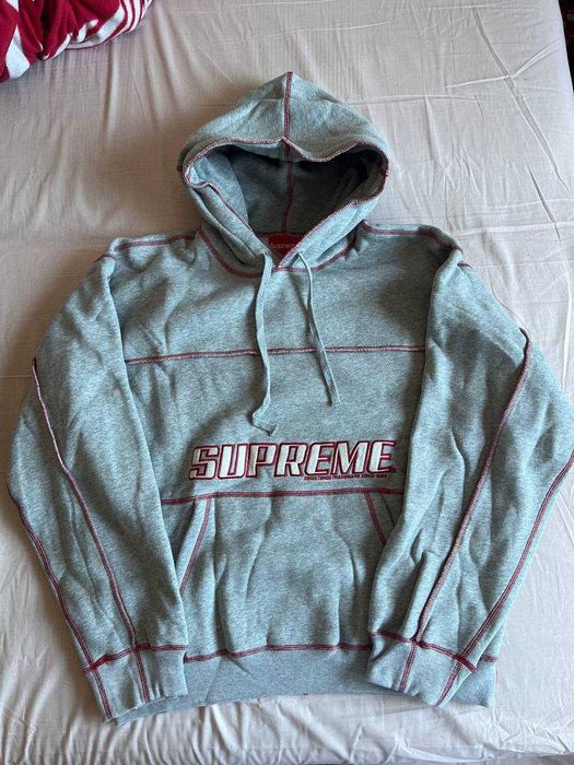 Supreme szara bluza xl nowa