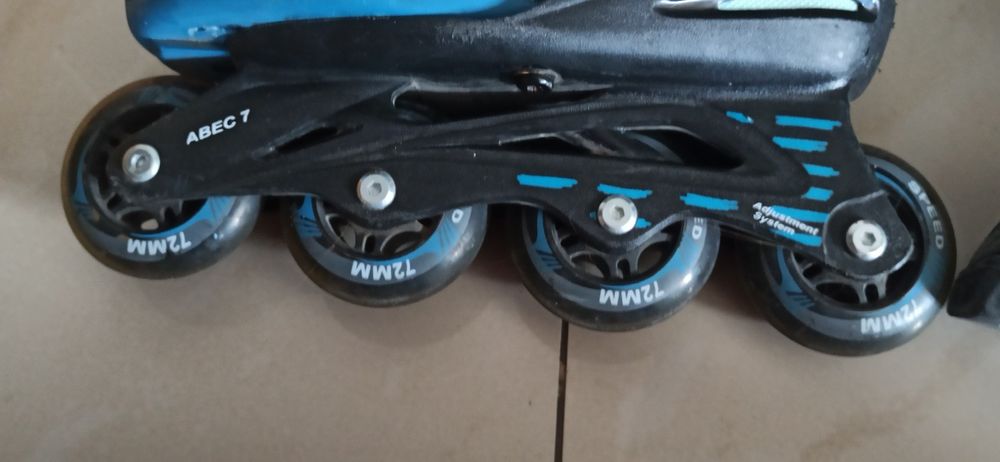 Rolki regulowane 32 do 37 i kask