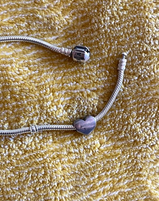 Peça Pandora Prata 925 coração