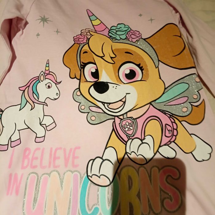 Piżamka dziewczęca, koszulka nocna 104 Psi patrol