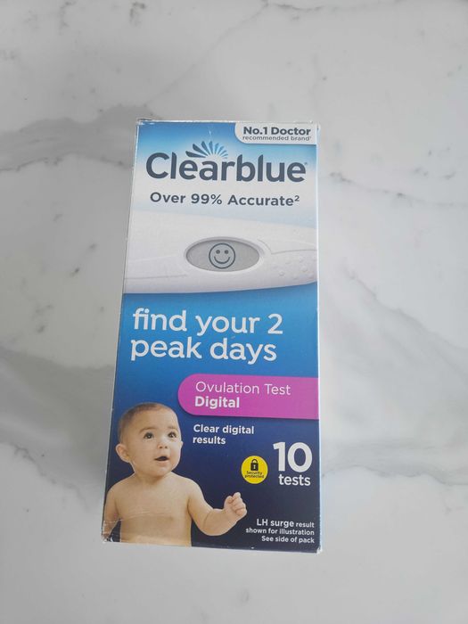 Test owulacyjny CYFROWY CLEAR BLUE