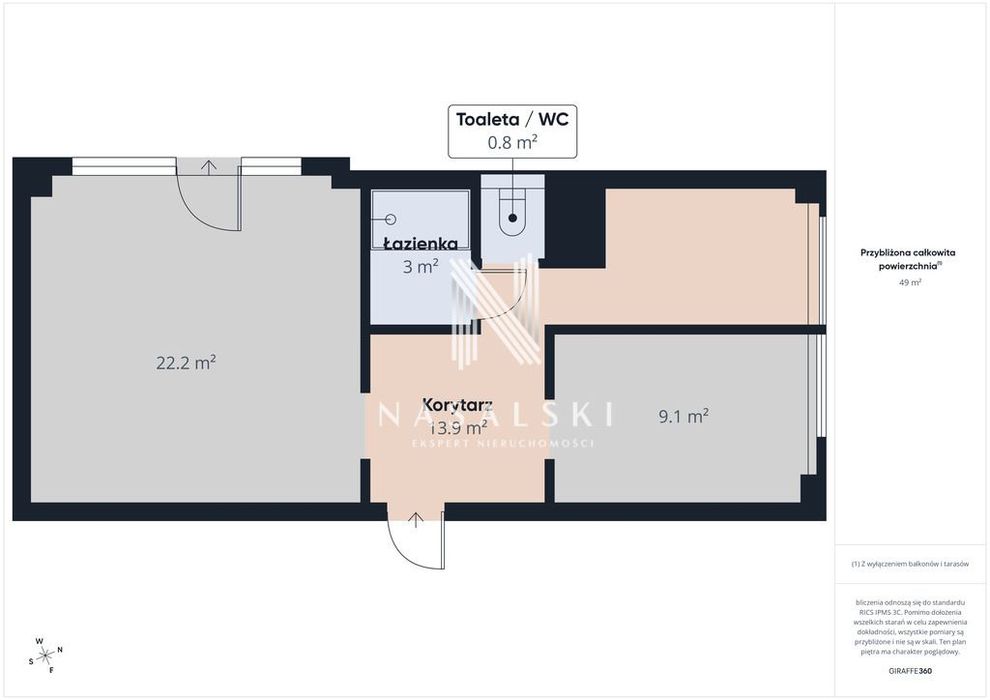 Fordon Przylesie Dwa Pokoje 50m2