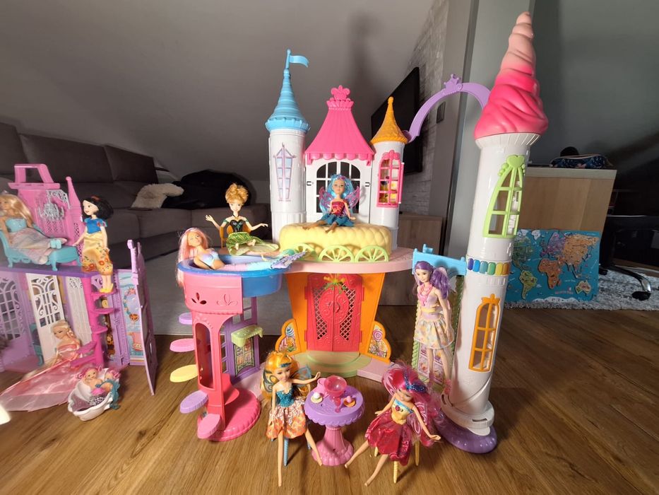 Castelo grande de princesas
