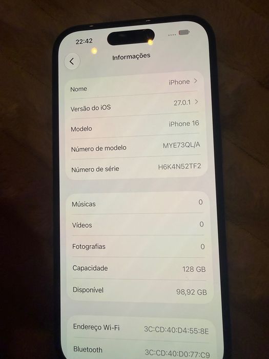 iPhone 16 Preto