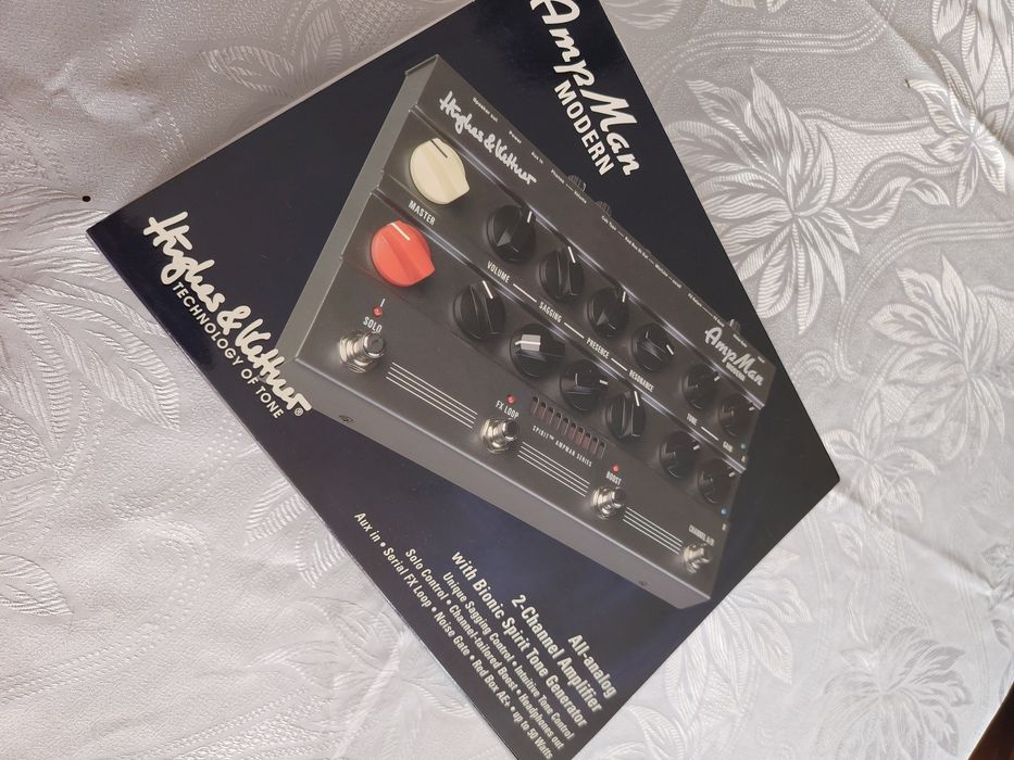 Hughes & kettner Spirit ampMan modern all analog