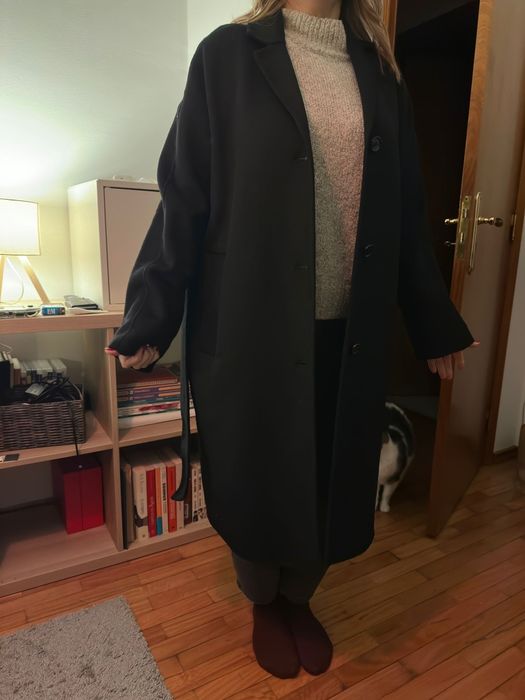 Sobretudo comprido MANGO  Handmade tamanho S