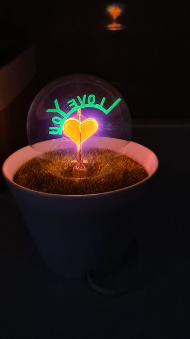 Lampka plazmowa(efekt neon) serduszko