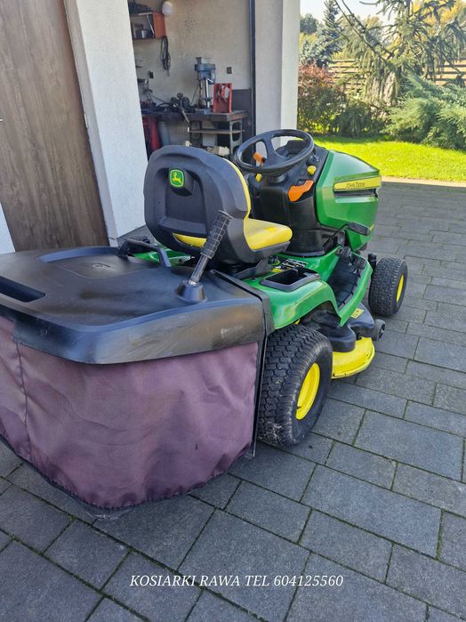 Kosiarka traktorek John deere X350r 24hp kawasaki 2019r v2