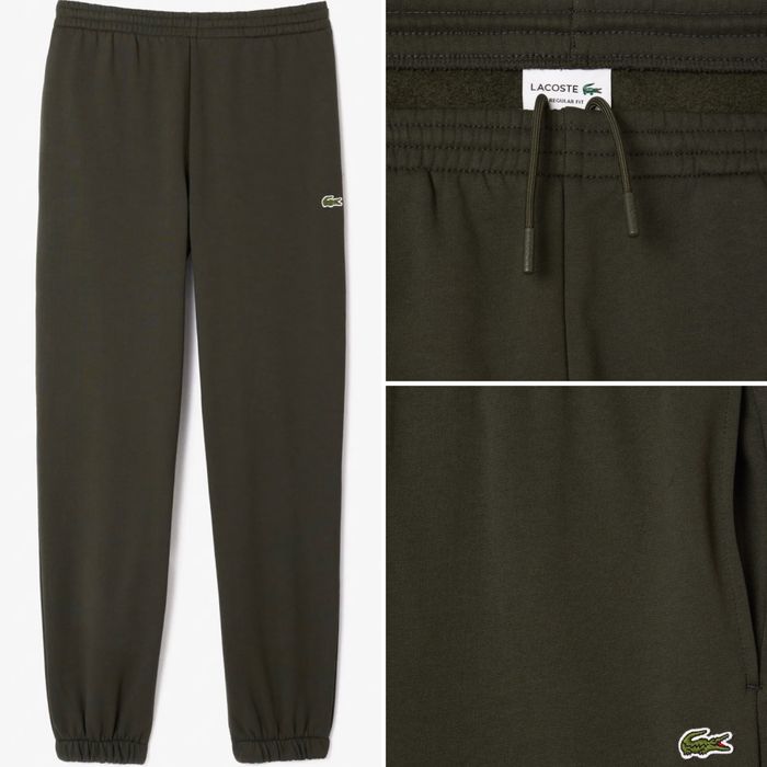 Spodnie Dresowe Bawełniane Lacoste Slim Fit 4 M Nowe
