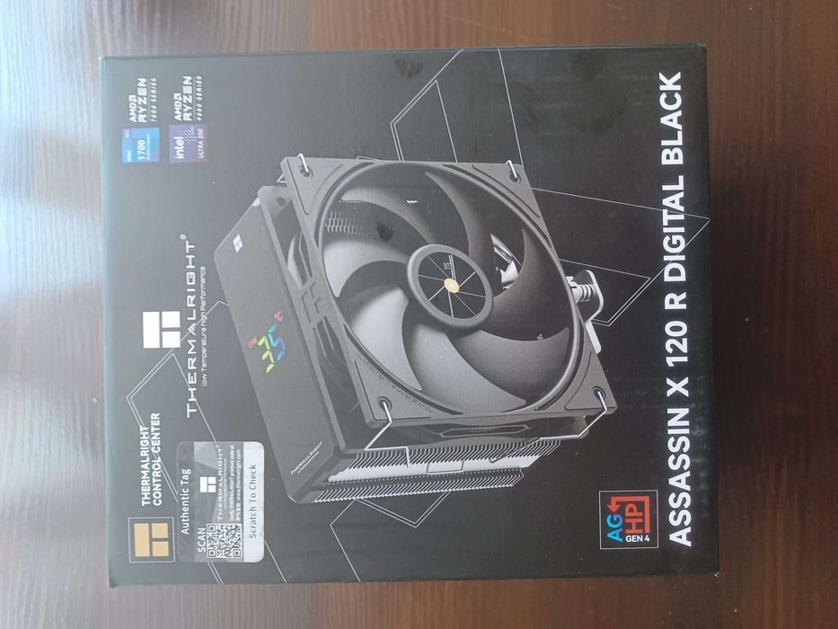 Chłodzenie CPU Thermalright Assassin X 120 R Digital Black