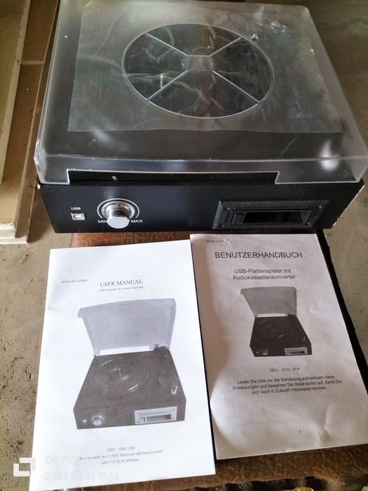 Gramofon nowy sprzęt