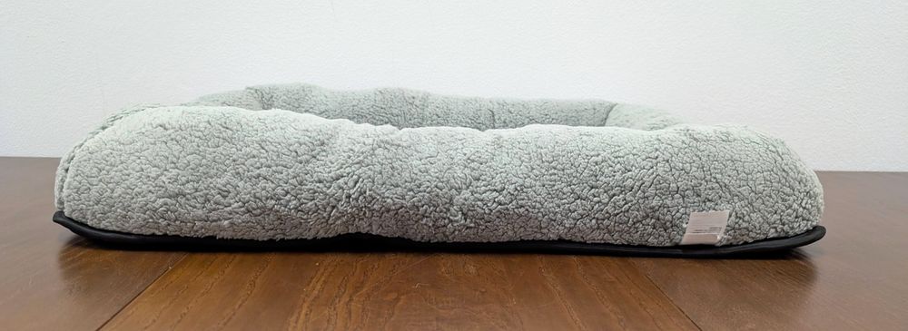 Legowisko Poduszka do Klatki dla Psa XL 109x69x10cm Jasnoszare Duże NOWE