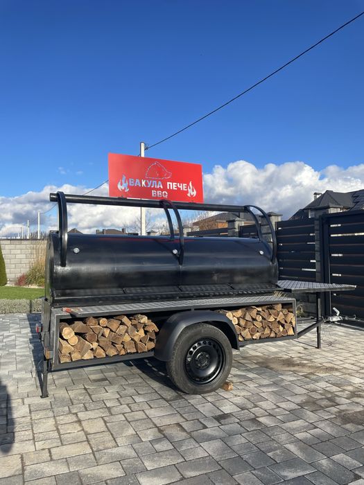 Смокер BBQ на колесах