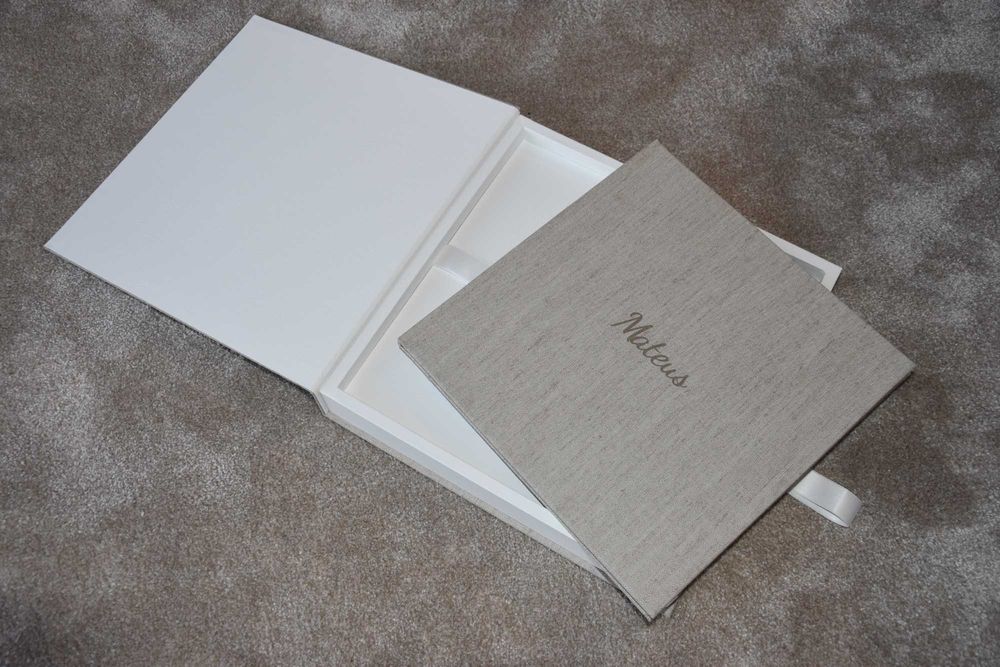 Álbum de fotografia: casamento, batizado, bebé, aniversário, viagem,..