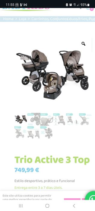 Trio Activ 3 da Chicco