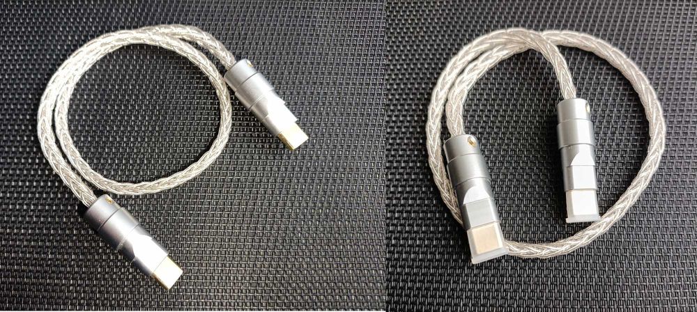 Кабель Xangsane Pure Silver XS-014 (Type-C to Type-C)