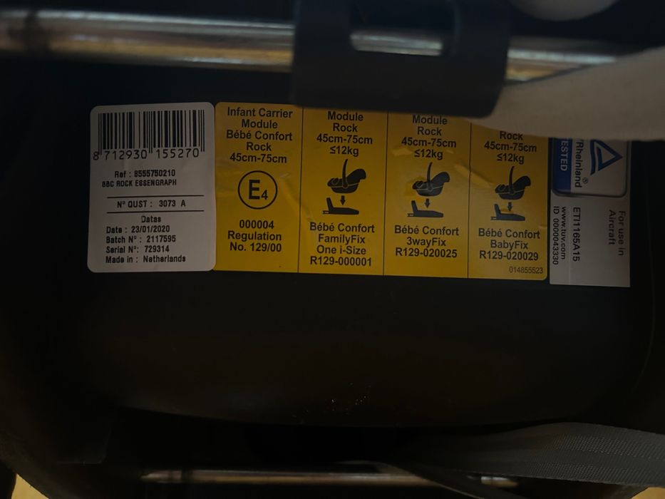 Babycoque bebé confort - rock