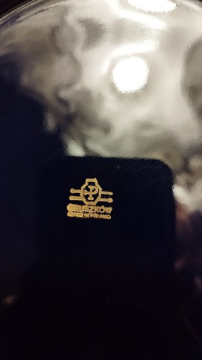 Zastawa stołowa Pruszków PRL granatowa 20 szt.