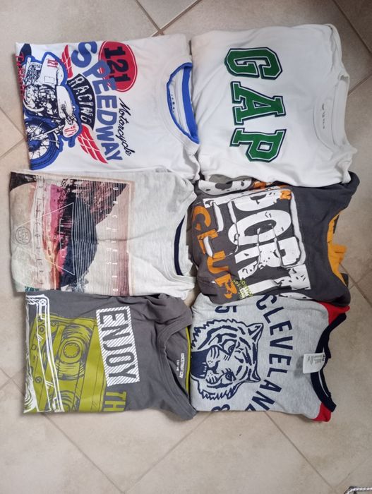 Koszulki chłopięce długi rękaw 158-164