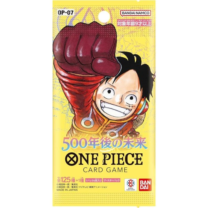 One Piece TCG OP07 500 YEARS IN THE FUTURE Booster 11 saszetek po 6szt