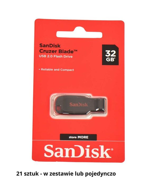 Pendrive Pamięć USB Sandisk Cruzer Blade 32 GB