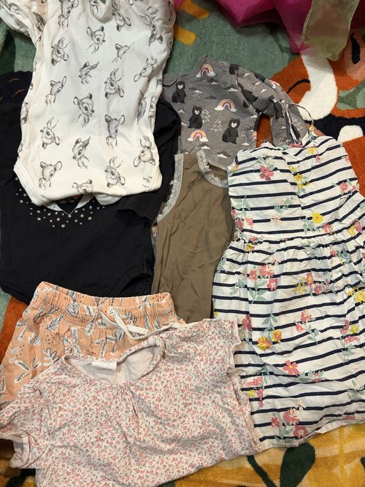 Oddam za darmo Ubrania dla dziewczynki rozmiar od 80-92