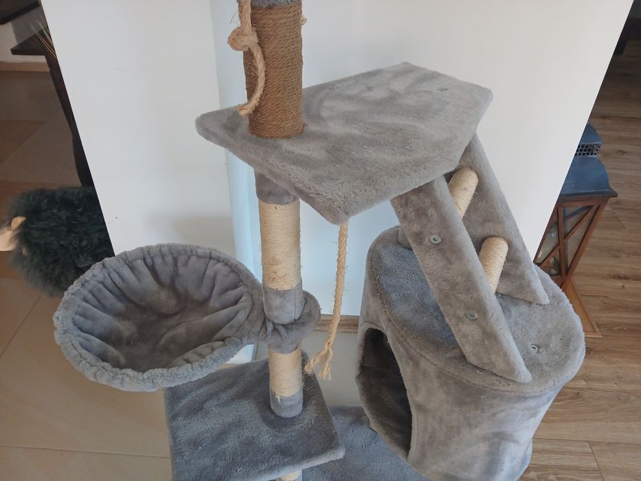 drapak dla kota domek budka