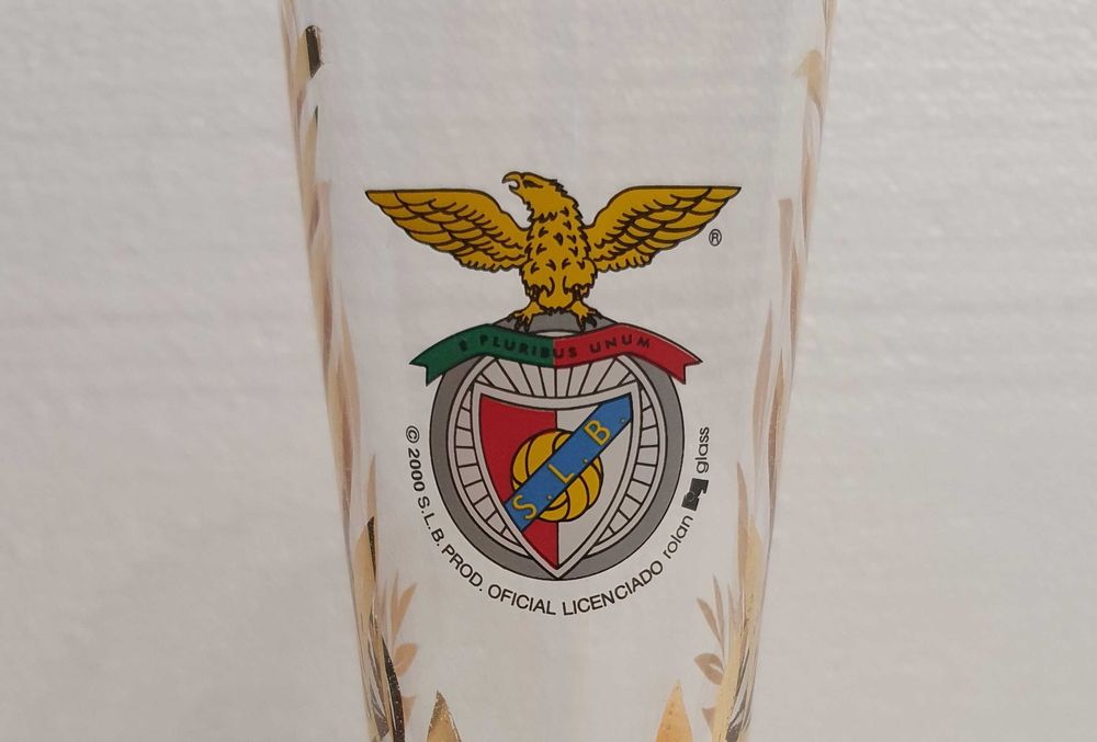 Copo / Jarra original do SLB Benfica, Ano 2000, Produto Oficial - Raro