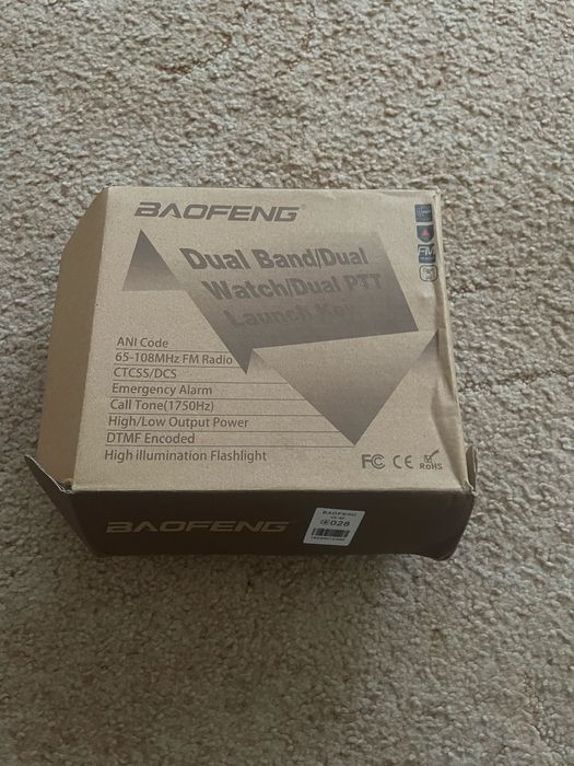 Рація Baofeng UV-5R Dual Band | Нова | Повний комплект