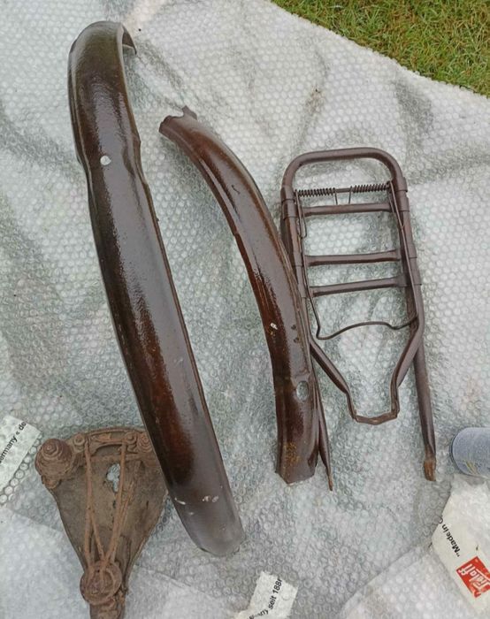 Przedwojenny Polski rower "Korona"