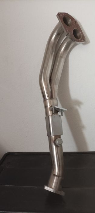 Coletor de escape inox novo