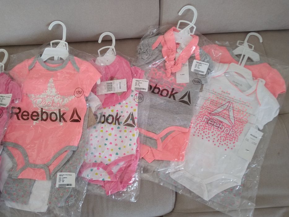 Reebok Body dziecięce, spodenki, zestaw chłopiec dziewczynka