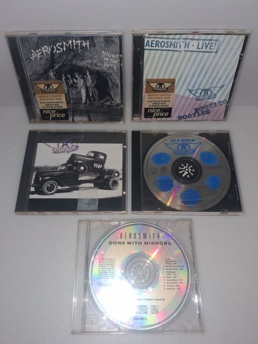 5 Antigos CDS de Música Aerosmith
