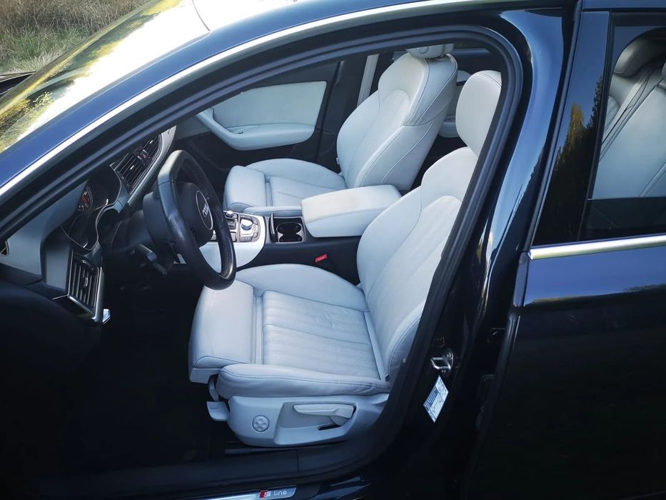Audi A6 Avant Audi a6 3,0d 212km ,cena brutto -pelna FV23%VAT, dach panorama+ biała