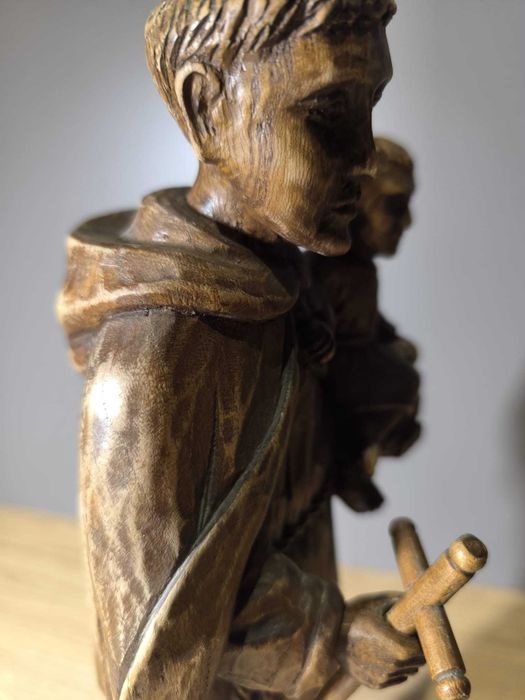 Escultura em Madeira de Santo António – Fernando Silva