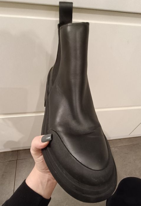 Botki Zara skóra 40