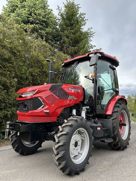 HANWO CRONA CR-704E  Ciągnik HANWO CR-704E 75 KM | 4x4 | Euro 5 | Kabina klima | Na tablice