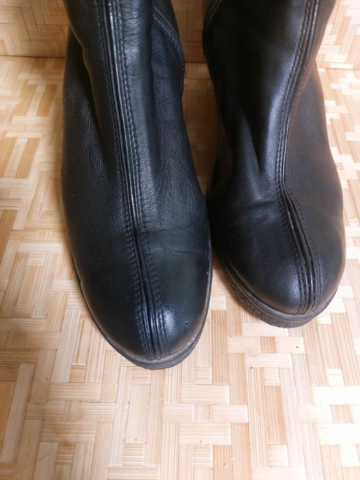 Чоботи зимові шкіряні на хутрі 39 розмір