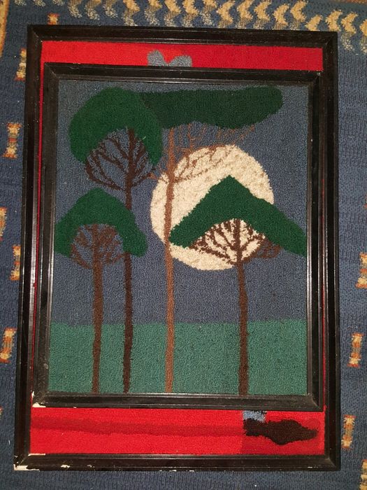 Quadros em tapeçaria manual