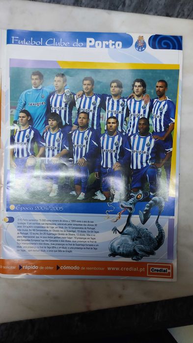 Caderneta Cromos A Bola 2005