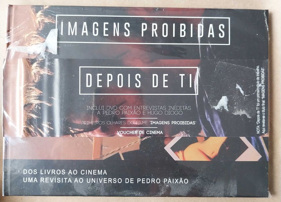 livro + dvd: Pedro Paixão “Imagens proibidas – Depois de ti”