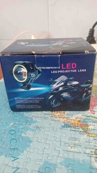 Projector led para moto