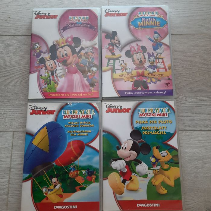 Klub przyjaciół myszki Miki i Mini DVD zestaw