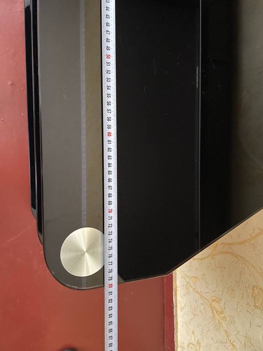 Тумба скляна під телевізор