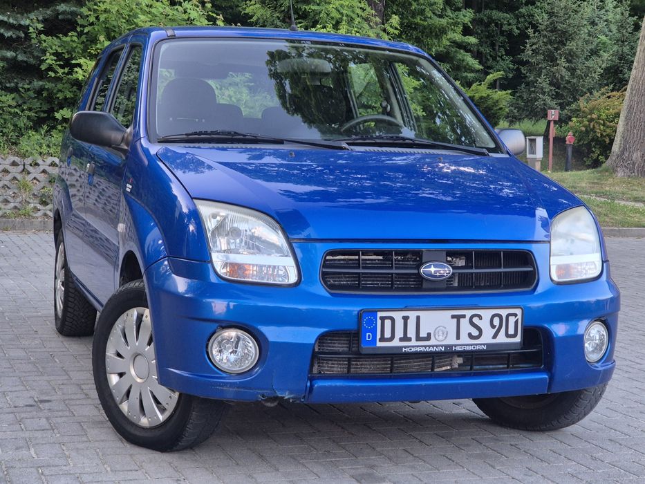 SUBARU JUSTY G3X 1.3 16V 94KM 4WD Klima Bezwypadkowy Mały Przebieg !!!