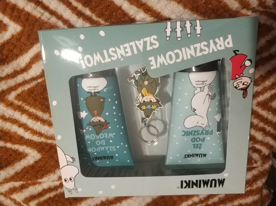 NOWY Muminki zestaw prezentowy