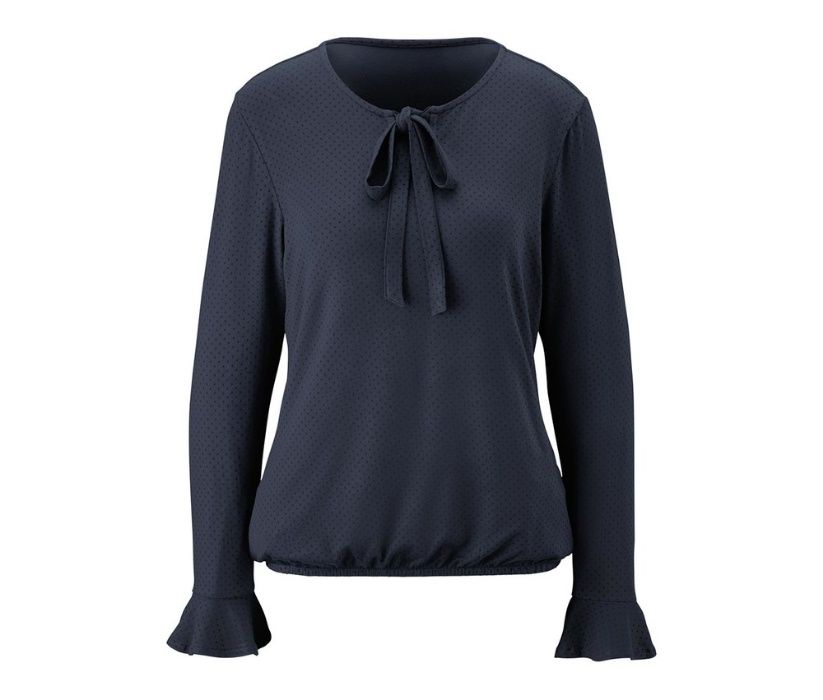 Стильная блуза с бантом в горошек от Tchibo(Германия)