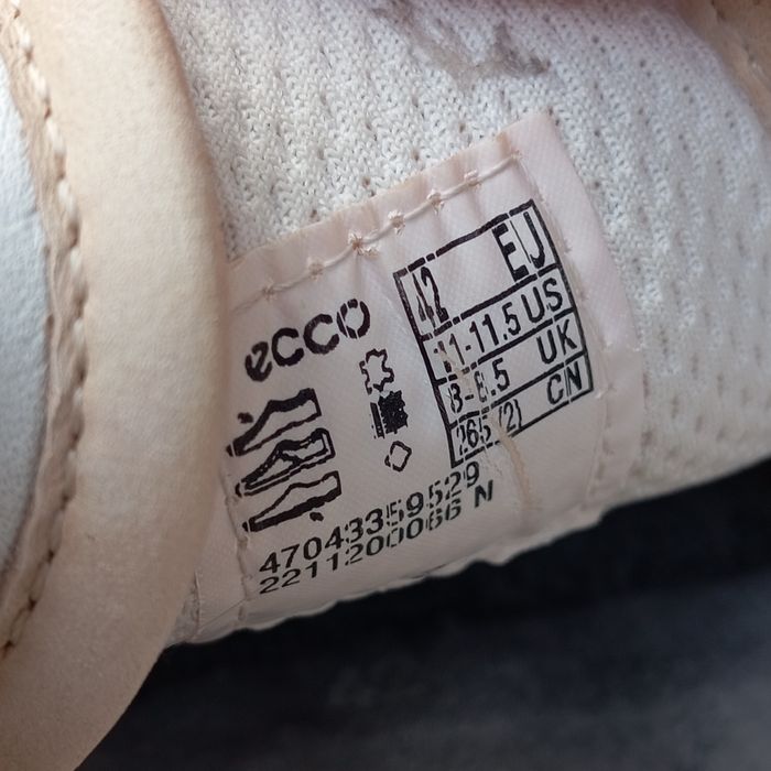 Ecco Soft 7 Skórzane Sneakersy / Trampki / Tenisówki Rozmiar 42